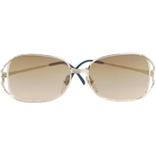 Pre-owned Metal sunglasses , female, Sizes: ONE SIZE - Dior Vintage - Modalova