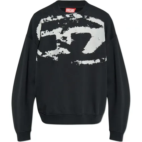 Sweatshirt S-Boxt-N5 , Herren, Größe: 2XL - Diesel - Modalova