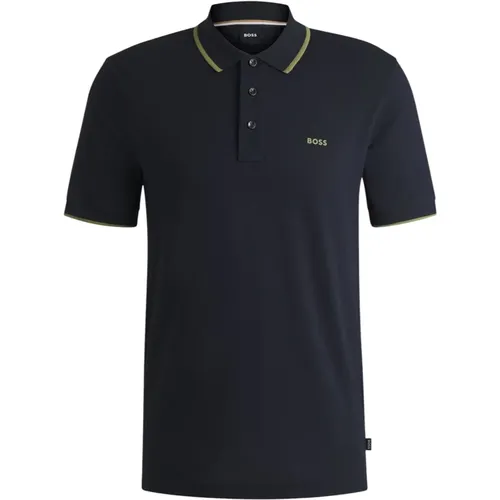 Polo Shirts, male, , Size: 2XL Cotton T-shirt - Boss - Modalova