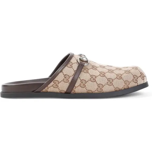 Luxury Slippers Aw24 , male, Sizes: 7 1/2 UK, 8 UK, 8 1/2 UK, 9 UK - Gucci - Modalova