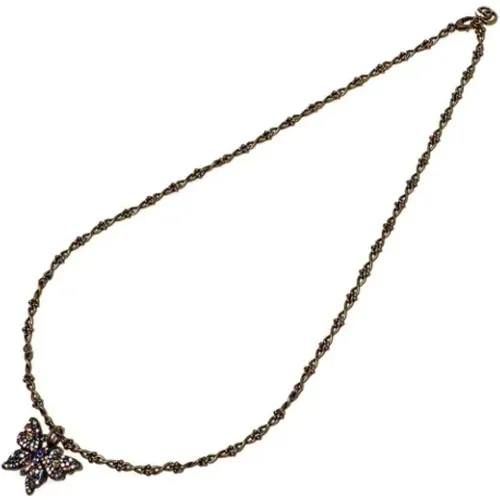 Pre-owned Jewellery, female, , Size: ONE SIZE Pre-owned Metal necklaces - Gucci Vintage - Modalova