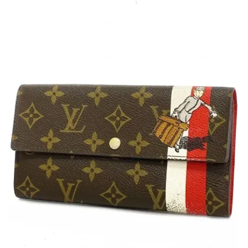 Pre-owned Canvas wallets , female, Sizes: ONE SIZE - Louis Vuitton Vintage - Modalova