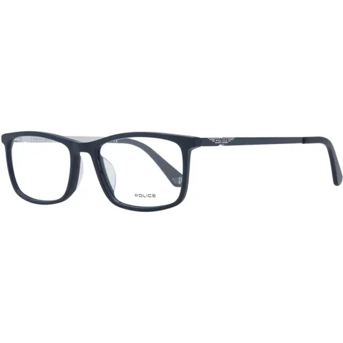 Glasses, male, , Size: ONE SIZE Rectangle Optical Frames - Police - Modalova