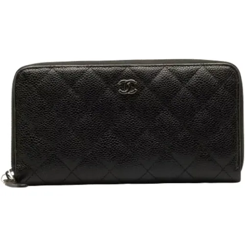 Pre-owned Leather wallets , female, Sizes: ONE SIZE - Chanel Vintage - Modalova