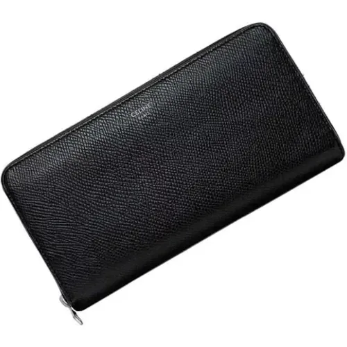 Pre-owned Wallets, female, , Size: ONE SIZE Pre-owned Leather wallets - Celine Vintage - Modalova