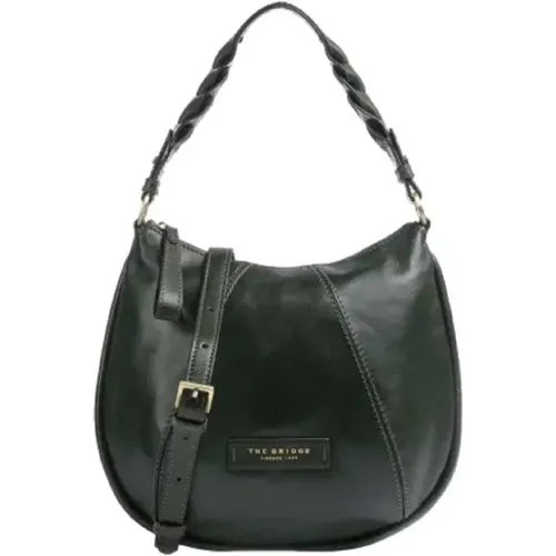 Leather Handbag Aw22 , female, Sizes: ONE SIZE - The Bridge - Modalova
