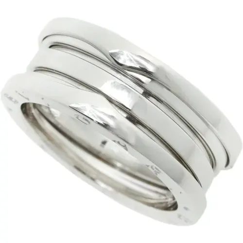 Pre-owned Jewellery, female, , Size: ONE SIZE Pre-owned White Gold rings - Bvlgari Vintage - Modalova