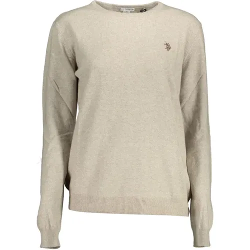 Round-Neck Strickwaren , Damen, Größe: L - U.S. Polo Assn. - Modalova