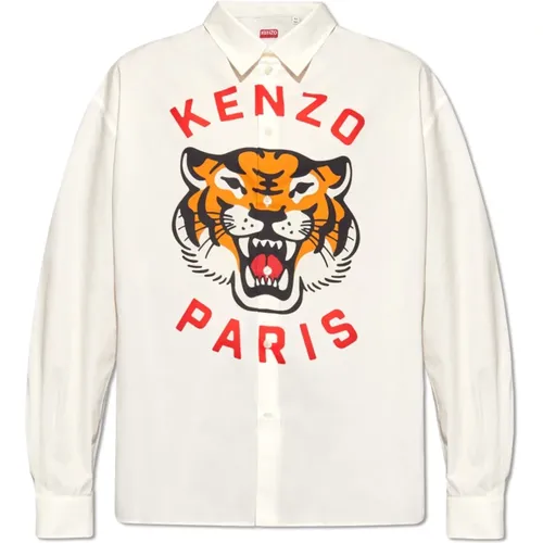 Oversize shirt , male, Sizes: M - Kenzo - Modalova