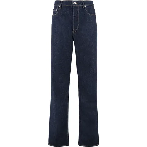 Asagao Straight-Leg Jeans mit Metallknöpfen - Kenzo - Modalova