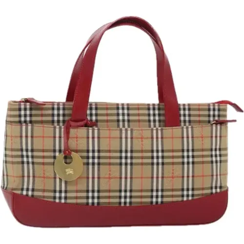 Pre-owned Canvas handbags , female, Sizes: ONE SIZE - Burberry Vintage - Modalova