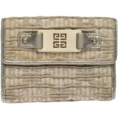 Pre-owned Wallets, female, , Size: ONE SIZE Pre-owned Fabric wallets - Givenchy Pre-owned - Modalova