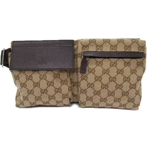 Pre-owned Canvas gucci-bags , female, Sizes: ONE SIZE - Gucci Vintage - Modalova