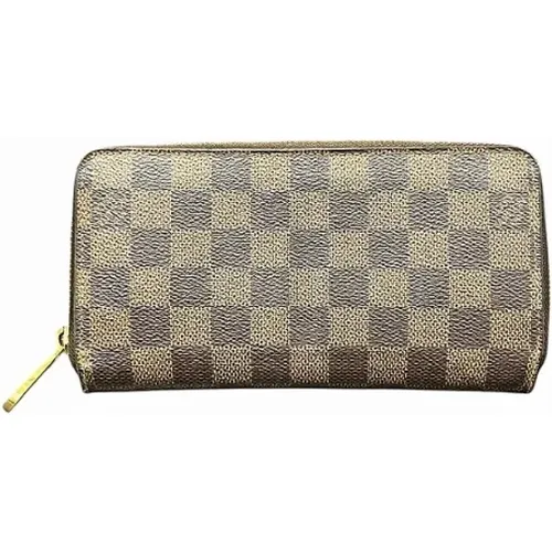 Pre-owned Wallets, female, , Size: ONE SIZE Pre-owned Canvas wallets - Louis Vuitton Vintage - Modalova