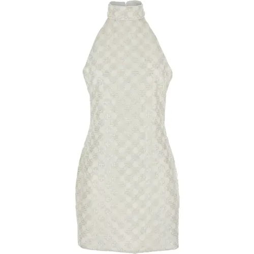 Short Dresses, female, , Size: M Beaded Halterneck Dress - Rotate Birger Christensen - Modalova