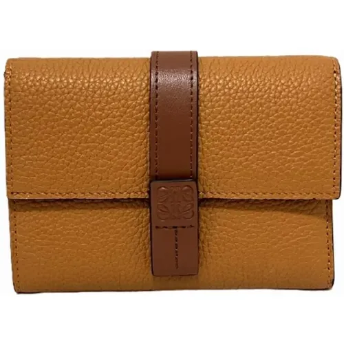 Pre-owned Wallets, female, , Size: ONE SIZE Pre-owned Leather wallets - Loewe Pre-owned - Modalova