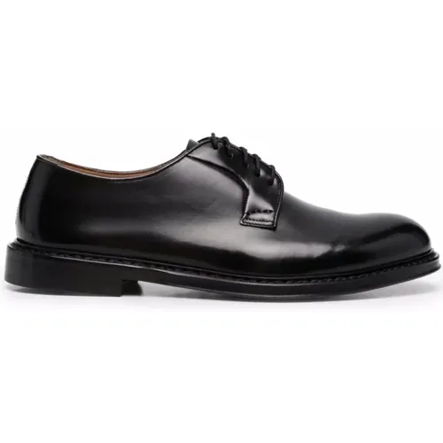 Schwarze Derby Schuhe für Männer , Herren, Größe: 39 EU - Doucal's - Modalova