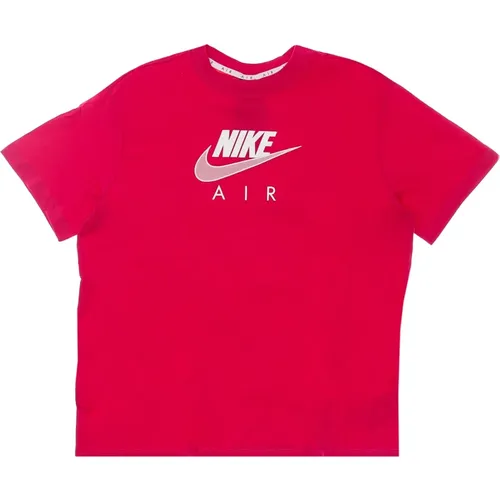 Fireberry/Weißes Damen Top Nike - Nike - Modalova