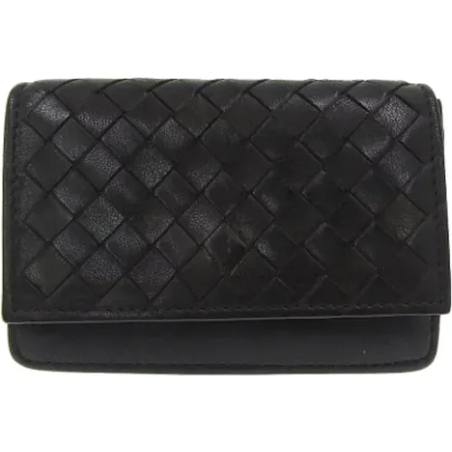 Pre-owned Leather wallets , male, Sizes: ONE SIZE - Bottega Veneta Vintage - Modalova