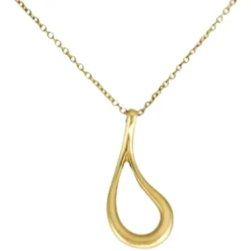 Pre-owned Jewellery, female, , Size: ONE SIZE Pre-owned Gold necklaces - Tiffany & Co. Pre-owned - Modalova