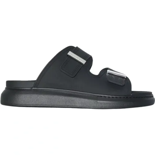 Rubber Sandals , male, Sizes: 10 UK, 11 UK, 7 1/2 UK, 6 UK, 5 1/2 UK, 7 UK, 5 UK, 6 1/2 UK, 8 UK - alexander mcqueen - Modalova