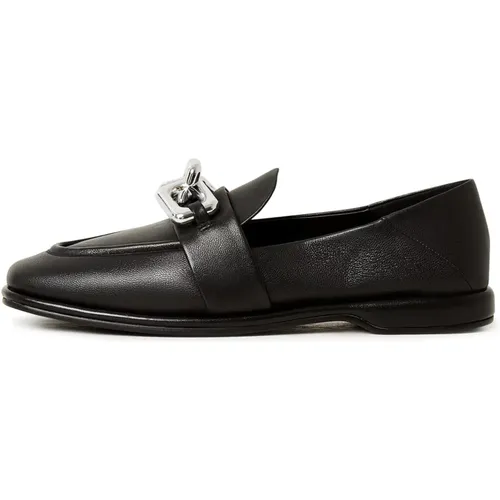 Luxuriöse Platform Loafers - Schwarz , Damen, Größe: 38 EU - Cesare Gaspari - Modalova