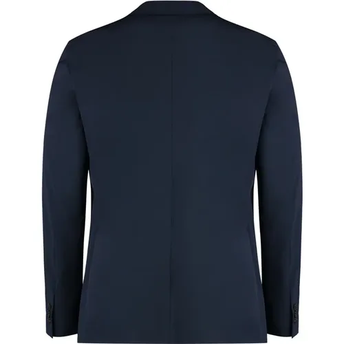 Blazers, male, , Size: XL Single-breasted Two-button Jacket - PAUL & SHARK - Modalova