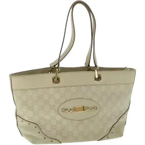 Pre-owned Canvas gucci-bags , female, Sizes: ONE SIZE - Gucci Vintage - Modalova