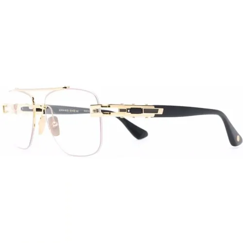 Goldene Optische Brille für den Alltag , unisex, Größe: 57 MM - Dita - Modalova