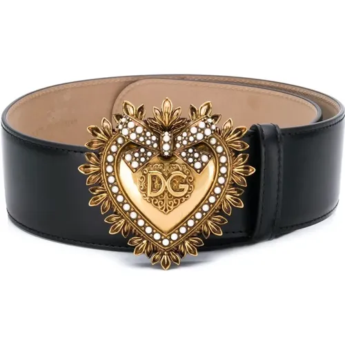 Devotion Belt , female, Sizes: 75 CM, 70 CM, 80 CM - Dolce & Gabbana - Modalova