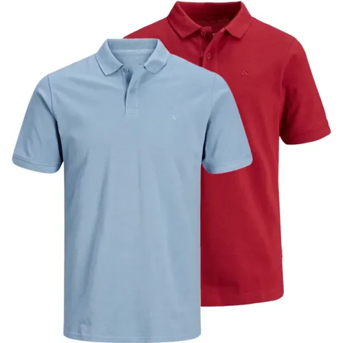 Slim Fit 2er-Pack Polo Shirt Set - jack & jones - Modalova