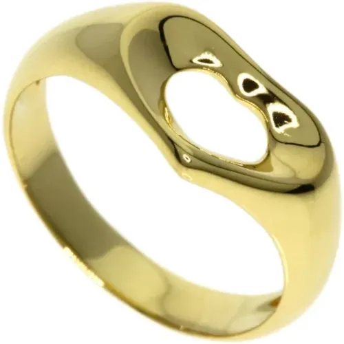 Pre-owned Gold rings , female, Sizes: ONE SIZE - Tiffany & Co. Pre-owned - Modalova