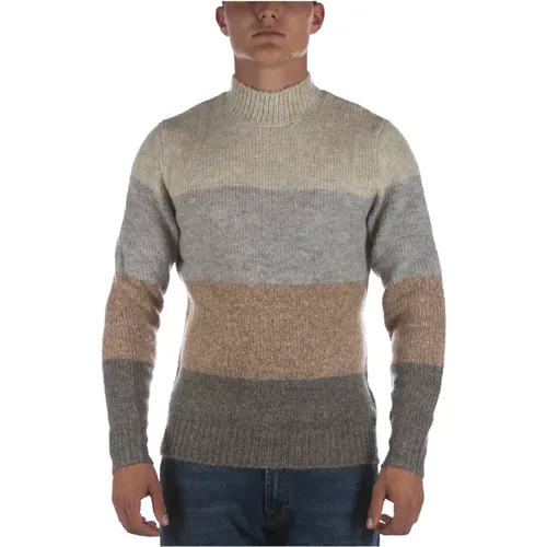 Mehrfarbiger Pullover , Herren, Größe: L - At.P.Co - Modalova