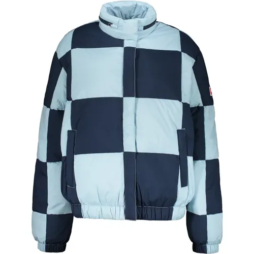 Winter Jackets, female, , Size: S Down Jacket with Zip and Snap Fastening - Kenzo - Modalova