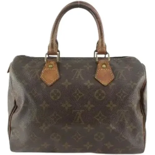 Pre-owned Handbags, female, , Size: ONE SIZE Monogram Speedy 25 Handbag - Louis Vuitton Vintage - Modalova