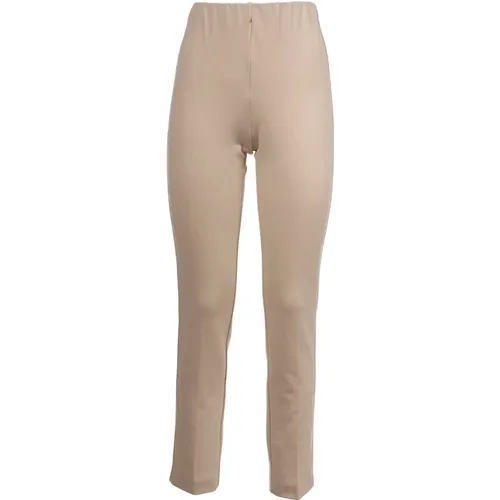 Elastic Waist Knit Pants , female, Sizes: M, XS, S - Le Tricot Perugia - Modalova