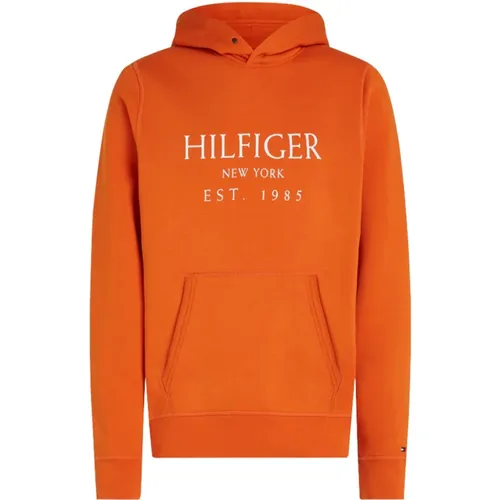 Bonfire Hoodie , Herren, Größe: S - Tommy Hilfiger - Modalova