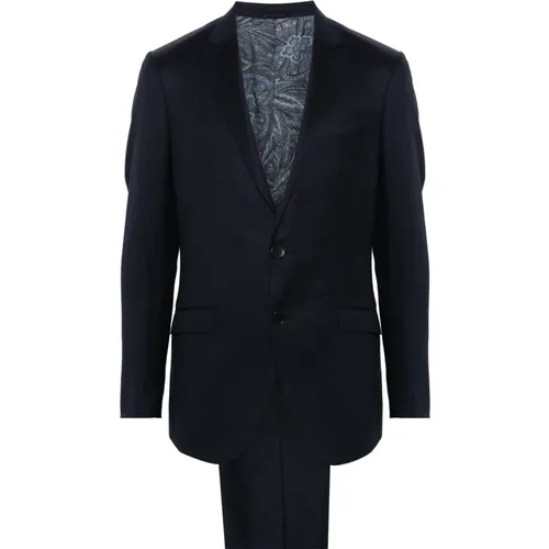 Elegant Wool Suit , male, Sizes: 3XL, L, M - ETRO - Modalova