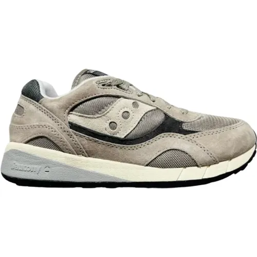 Sneakers, male, , Size: 7 1/2 US Grey Shadow 6000 Sneakers - Saucony - Modalova