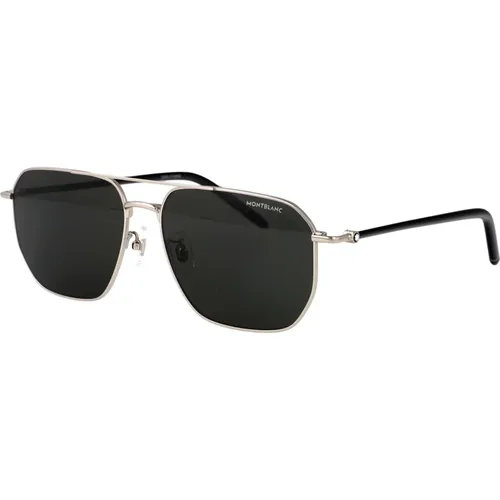 Sunglasses, male, , Size: 60 MM Stylish Sunglasses with Model Mb0367Sa - Montblanc - Modalova