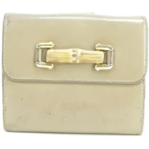 Pre-owned Wallets, female, , Size: ONE SIZE Italian Leather Wallets, Pre-owned, Good Condition - Gucci Vintage - Modalova