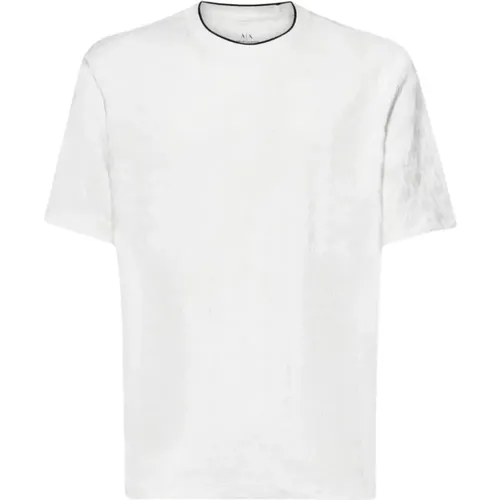 Basic T-Shirt , male, Sizes: L, S, XL, XS - Armani Exchange - Modalova