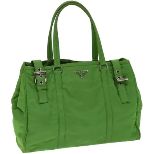 Pre-owned Tote Bags, female, , Size: ONE SIZE Pre-owned Nylon prada-bags - Prada Vintage - Modalova