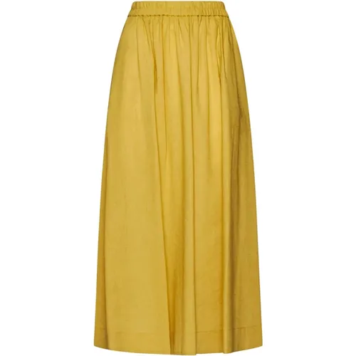 Icona Long Skirt , female, Sizes: S - Kaos - Modalova