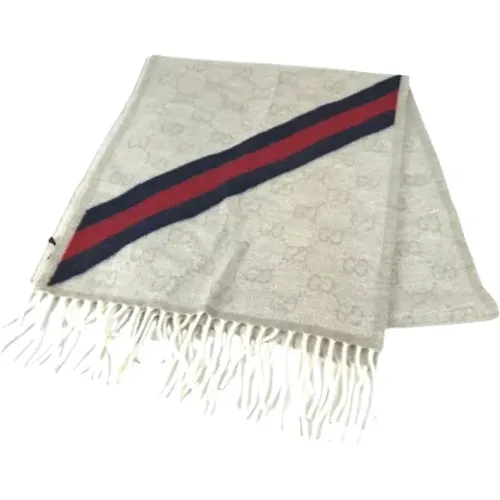 Pre-owned Wool scarves , female, Sizes: ONE SIZE - Gucci Vintage - Modalova