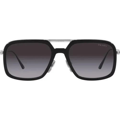 Pillow Shape Sunglasses , unisex, Sizes: 55 MM - Prada - Modalova