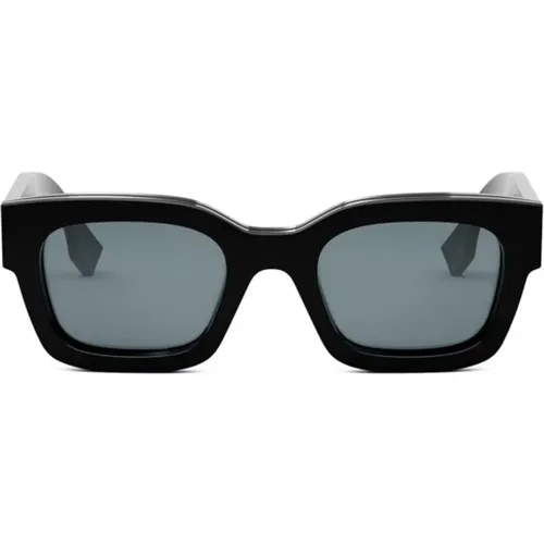 Geometric Signature Sunglasses , male, Sizes: 50 MM - Fendi - Modalova