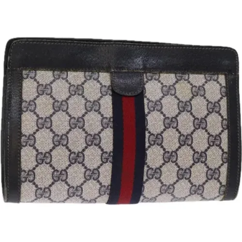 Pre-owned Canvas gucci-bags , female, Sizes: ONE SIZE - Gucci Vintage - Modalova