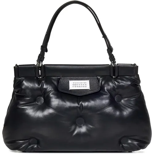 Quilted Leather Tote Bag , female, Sizes: ONE SIZE - Maison Margiela - Modalova