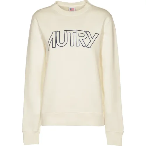 Logo Sweater , female, Sizes: M - Autry - Modalova